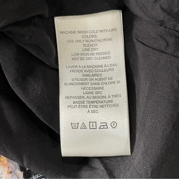 Free People NWT Small OASIS FLORAL PRINTED MAXI DRESS - BLACK COMBO - Picture 14 of 16